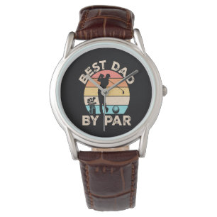 Best Dad By Par Golfing Watch
