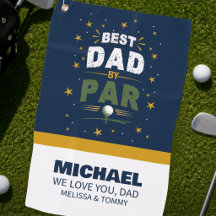 Best Dad By Par Modern Father's Day We Love You 
