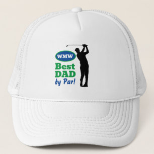 Best Dad By Par! Monogram Golf Hat