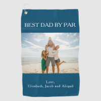 Best Dad By Par Personalized Photo