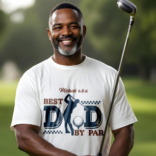 Best Dad by Par Personalized T-Shirt