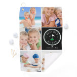 Best Dad by Par | Photo Collage Father's Day Golf Golf Towel Best Dad by Par | Photo Collage Father's Day Golf Golf Towel