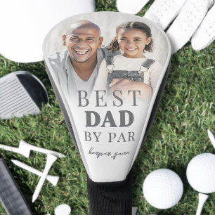 Best Dad By Par Photo Father Golf Head Cover
