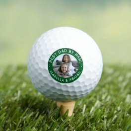 Best Dad By Par Photo Golf Balls