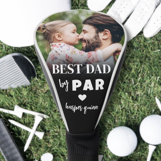 Best Dad By Par Photo Golf Head Cover (Best Dad By Par Photo Golf Head Cover)