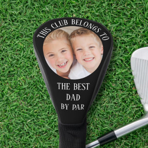 Best Dad By Par Photo Golf Head Cover