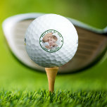 BEST DAD BY PAR Photo Green Personalized Golf Balls<br><div class="desc">Create a unique personalized photo golf ball for the golfer Dad with the editable funny golf saying BEST DAD BY PAR and your message in your choice of colors (shown in green). Makes a meaningful, memorable birthday, Father's Day or holiday gift for him. ASSISTANCE: For help with design modification or...</div>