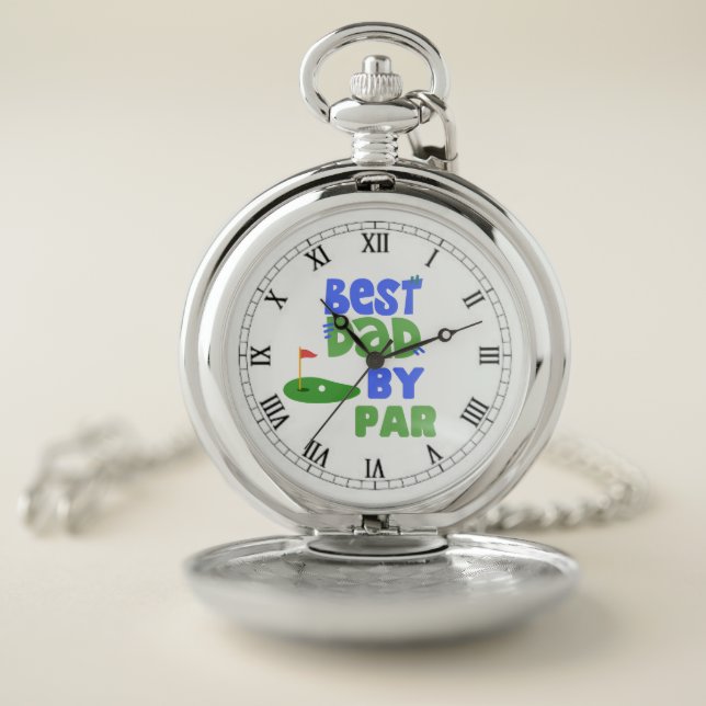 BEST DAD BY PAR POCKET WATCH (Inside)