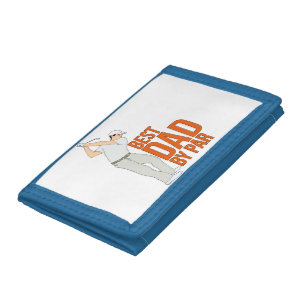 Best Dad By Par Tri-fold Wallet