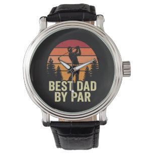Best Dad By Par Vintage Golf Watch