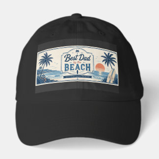 Best Dad by the Beach Father’s Day Hat