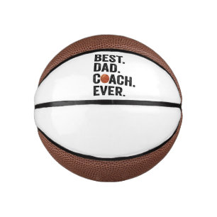 Best Dad Coach Ever Basketball Father Sport Gift