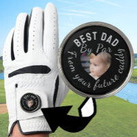 Best Dad Custom Kids Photo Black Personalized