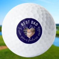 Best Dad Custom Kids Photo Blue Personalized