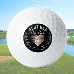 Best Dad Custom Name Kids Photo Personalized Golf Balls