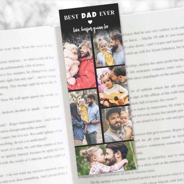 Best Dad Custom Photo Bookmarks (Best Dad Custom Photo Bookmarks)