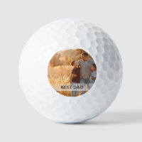 Best Dad Custom Photo Personalized Golf Balls