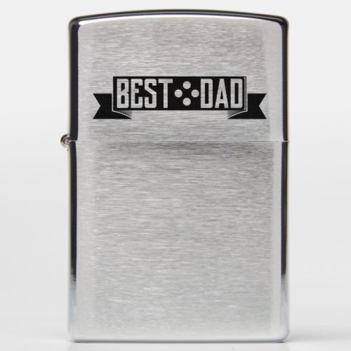 Best Dad Customizable Zippo Lighter