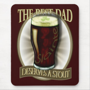 Best Dad Deserves A Stout Mouse Pad