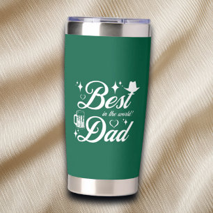 Best Dad Elegant Design Insulated Tumbler