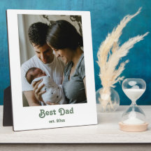 Best Dad Est First Father's Day Family Photo