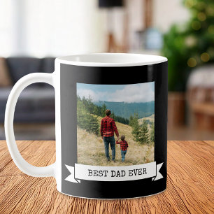 Best Dad Ever 2 Photo Coffee Mug