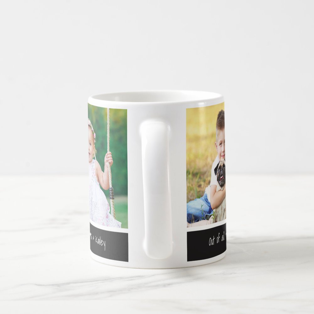 Best Dad Ever Custom Photo Color Mug