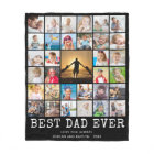 BEST DAD EVER 33 Photo Collage Your Text & Color
