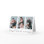 Best Dad Ever | 3 Photo Father's Day Holiday Card Best Dad Ever | 3 Photo Father's Day Holiday Card