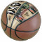 Best Dad Ever 3 Photo Letter Cut-Out Basketball