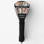 Best Dad Ever 4 Photo Collage Fun Daddys Caddies Golf Head Cover Best Dad Ever 4 Photo Collage Fun Daddys Caddies Golf Head Cover