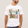 Best Dad Ever 5 Photo Collage T-Shirt