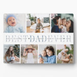 Best Dad Ever | 7 Photo Father's Day Collage Plaque Best Dad Ever | 7 Photo Father's Day Collage Plaque