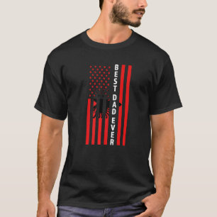 Best Dad Ever Albania Albanian Dad T-Shirt