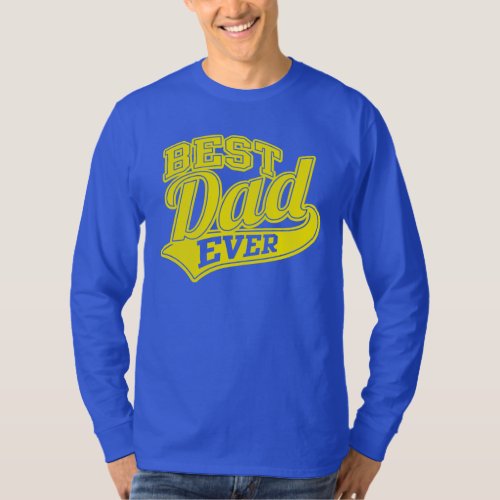 Best Dad Ever All Star SuperDad T_Shirt