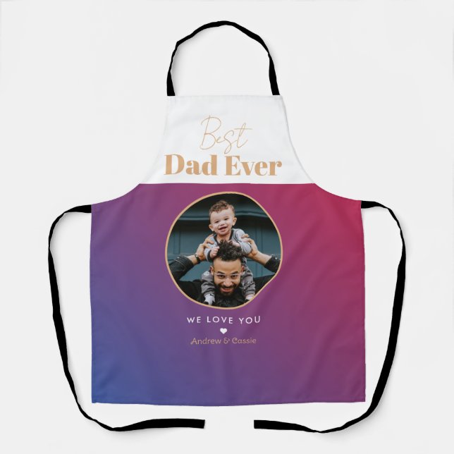 Best dad ever apron (Front)