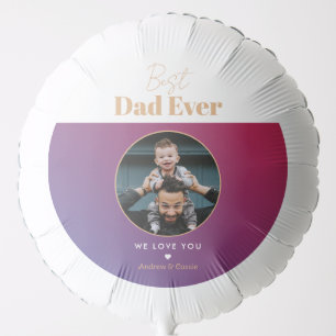 Best dad ever balloon