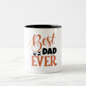 Best Dad Ever Birthday or Father's Day Two-Tone Coffee Mug