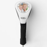 BEST DAD EVER BY PAR Photo Monogram Golf Head Cover BEST DAD EVER BY PAR Photo Monogram Golf Head Cover