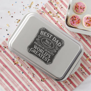Best Dad Ever Cake Pan