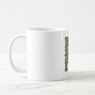Best Dad Ever Camo Vintage Engraving Design_1 Coffee Mug