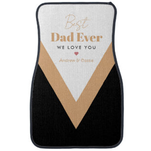 Best dad ever car floor mat