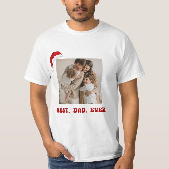 Best dad ever Christmas Shirt (Front)