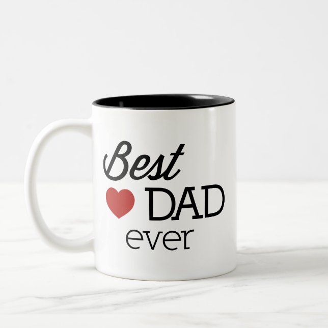 Best Dad Ever Coffee Mug (Left)