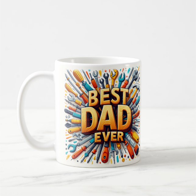 Best Dad Ever Coffee Mug (Left)
