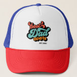 Best Dad Ever Colorful Retro Father’s Day Gift Trucker Hat<br><div class="desc">Best Dad Ever Colorful Retro Father’s Day Gift Trucker Hat</div>