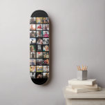 Best Dad Ever Cool Trendy Instagram Photo Collage Skateboard<br><div class="desc">Modern Instagram Photo Collage for the Best Dad Ever! Personalize with your custom family photos as well as message with names and make this the coolest Father's Day or Birthday gift ever!</div>