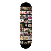 Best Dad Ever Cool Trendy Instagram Photo Collage Skateboard Best Dad Ever Cool Trendy Instagram Photo Collage Skateboard