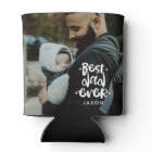 Best Dad ever Custom 2 Photos Name Gift for Dad