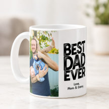 Best Dad Ever Custom 2-Sided Photo